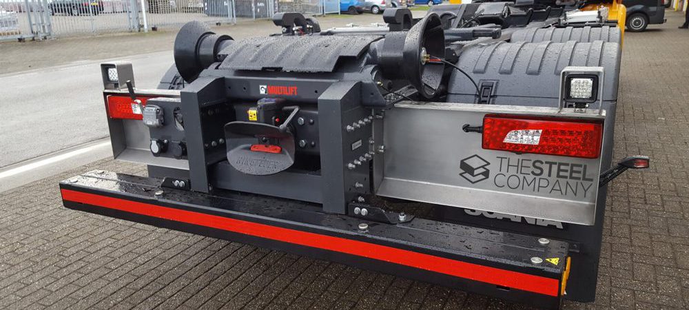 Lichtbak vrachtwagen gemonteerd